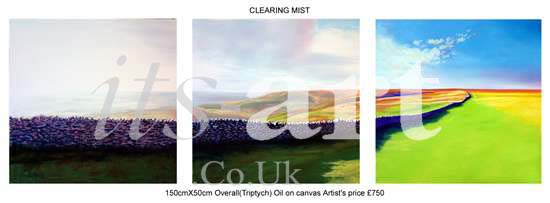 Clearing Mist Painting